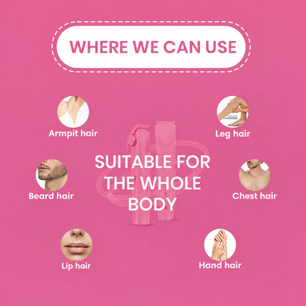 2 in 1 Woman Body Shaver